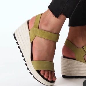 Sorel Cameron Wedge Espadrille Sandal Size 9